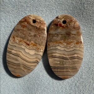 Natural Agate Stone Earrings